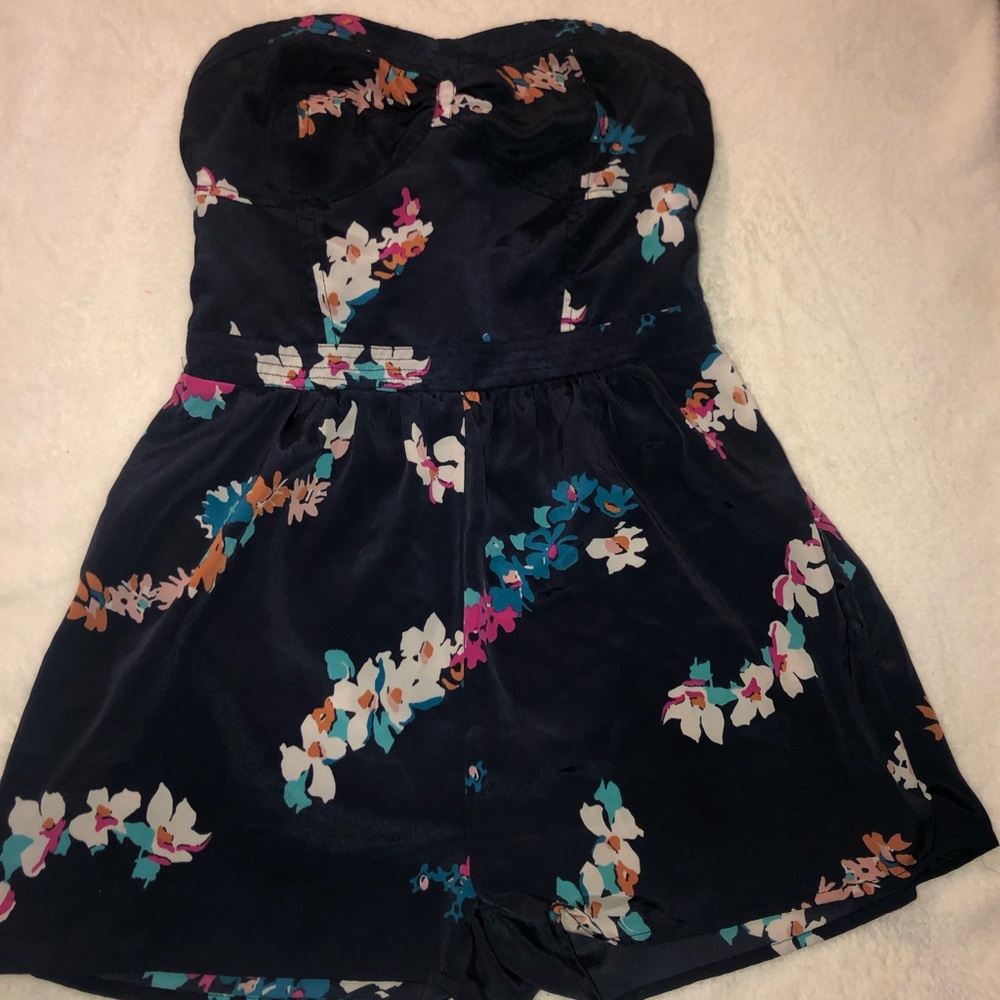 FLORAL ROMPER